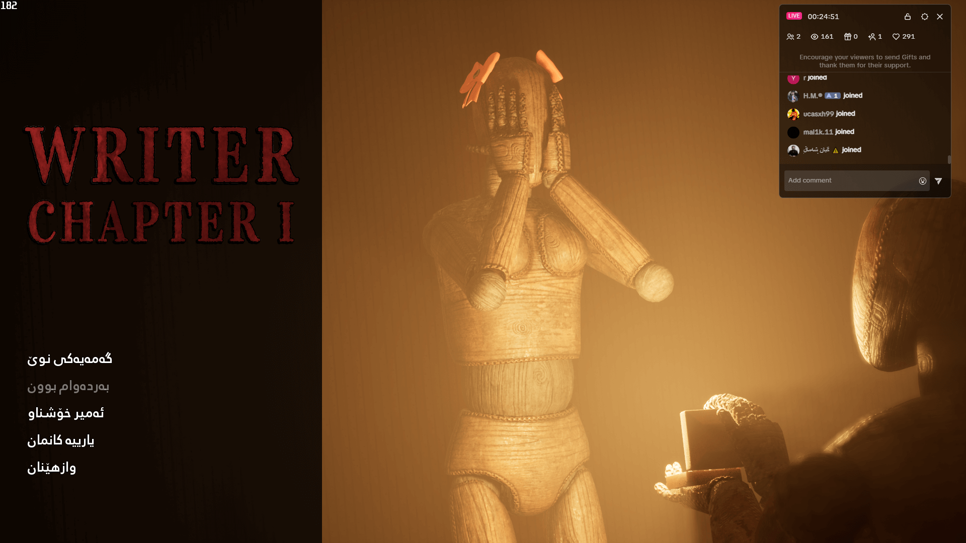 Writer. Chapter 1 screenshot